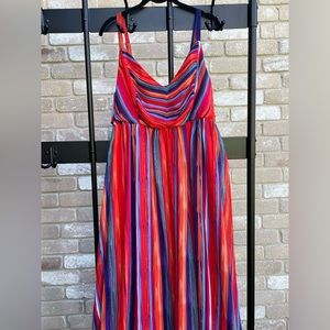 Torrid Multi-Colored Maxi Dress